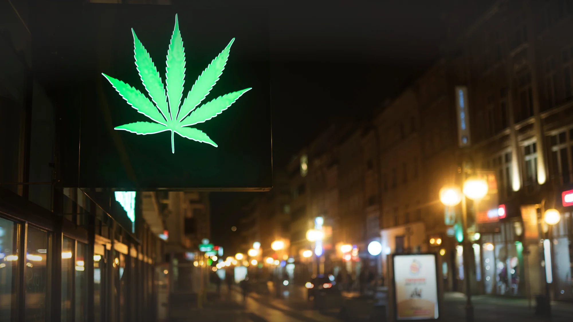 Interior view of Flame Dispensary in Antioch, CA offering cannabis products.